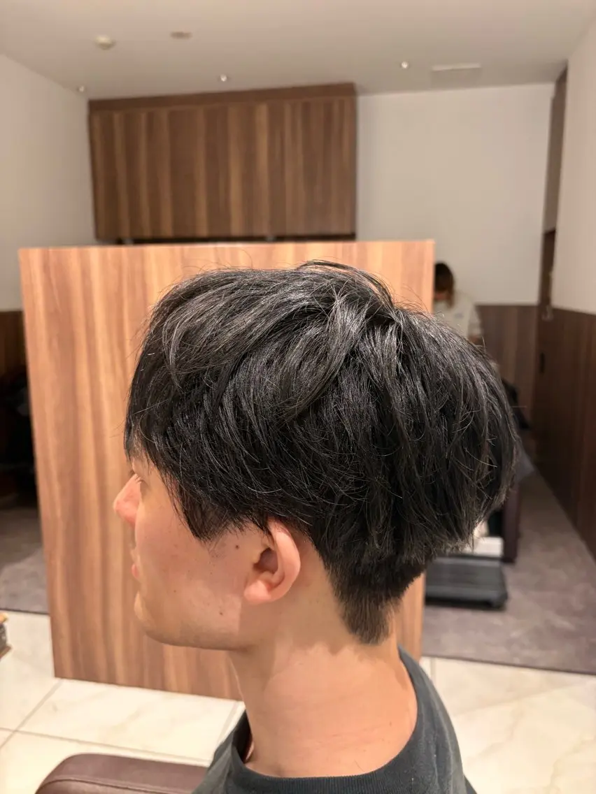 メンズ 縮毛矯正特化💎& 透明感カラー✨レオのヘアスタイル