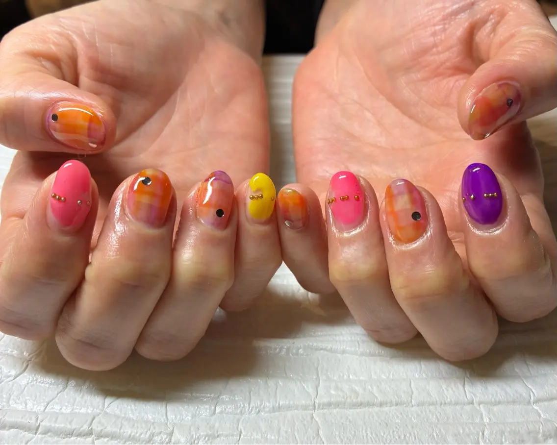 ネイル ハンドネイル ouchi. de.nailのネイルデザイン