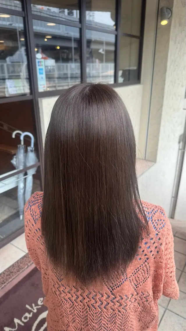 ロング ヘアカラー トリートメント カラーモデル募集中 🌱amane 🌱のヘアスタイル