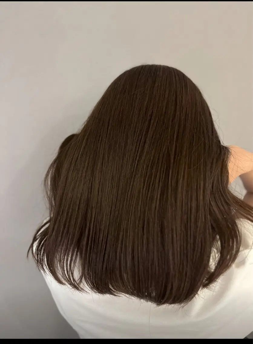 ミディアム ヘアカラー トリートメント Grow by NYNY 田代 紀恵のヘアスタイル
