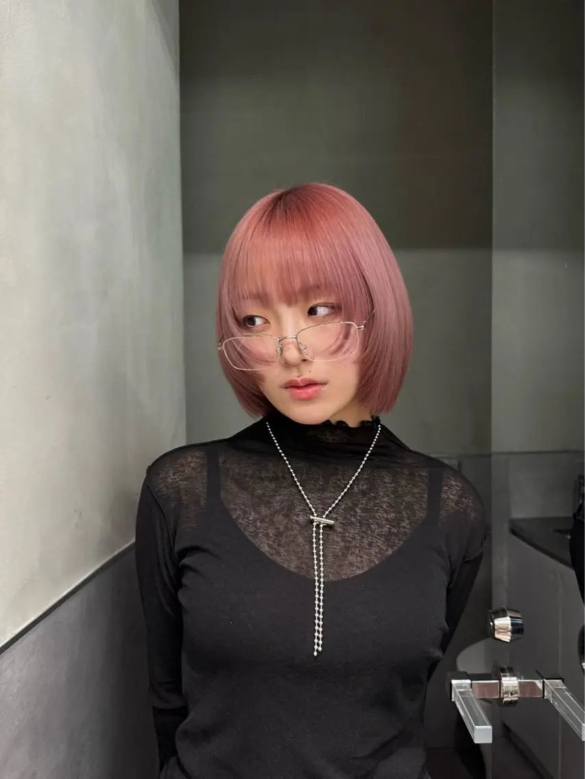 ショート ボブ.透明感カラー 特化/Aika🎀のヘアスタイル