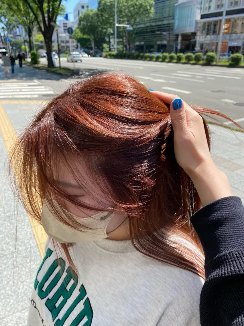 ロング カラー Yamada Ami🪐のヘアスタイル
