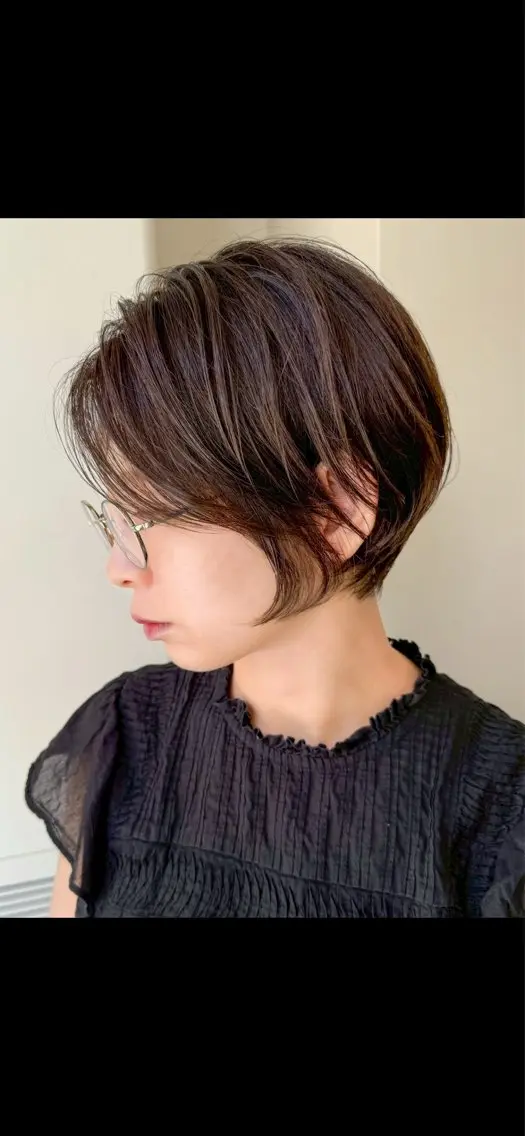 カラー 韓国風🇰🇷/艶 カラー⭐️天王町彬斗のヘアスタイル