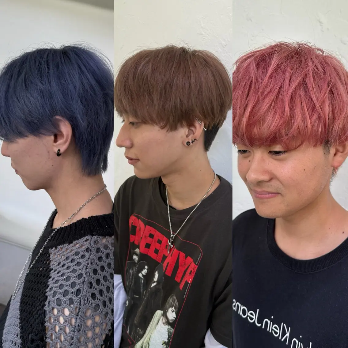 🌟メンズカットダブルカラー15000円🌟の写真