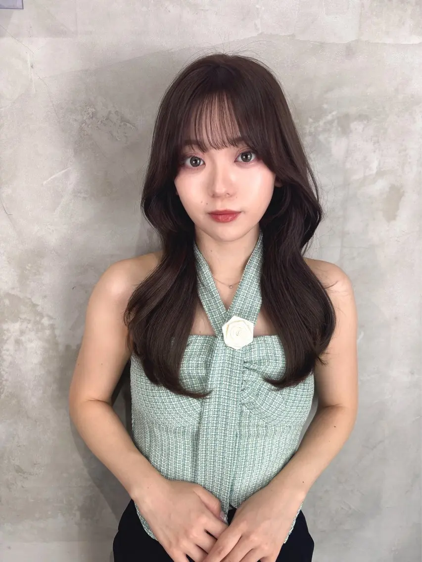 ロング 💖韓国風艶髪ヘア 💖EREN🦋のヘアスタイル