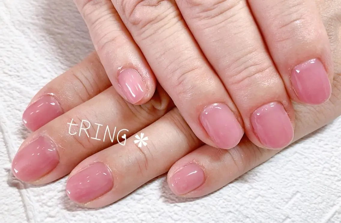 ネイル ハンドネイル tRING* しいの木台のネイルデザイン