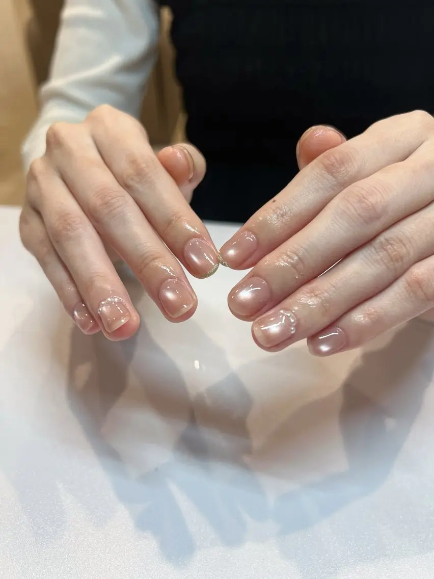 ネイル フットネイル NAGISA🧁🎀 持ち込み⌇パラジェルのネイルデザイン