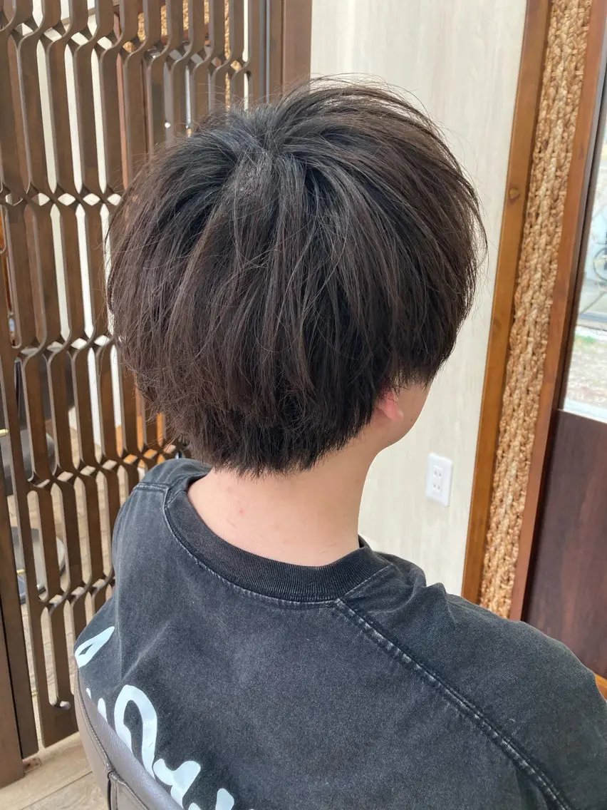 ショート カット 長谷川 朋樹のヘアスタイル