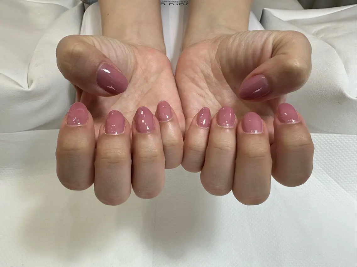 ネイル ピンク ハンドネイル arce amiのネイルデザイン