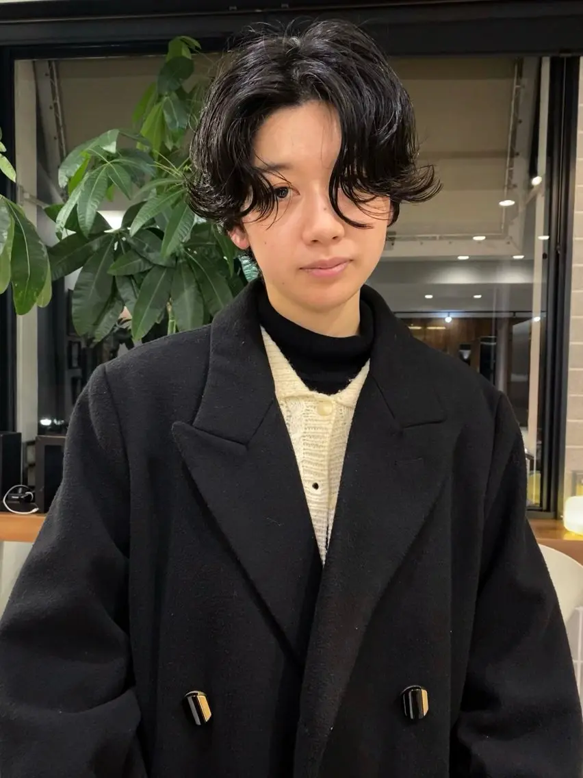 ショート イシマル ナオヤのヘアスタイル