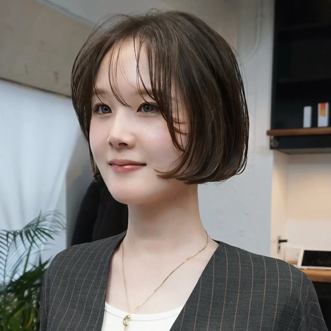 ショート カット トリートメント ボブ／アンニュイ 🌷しだひめな🌷のヘアスタイル