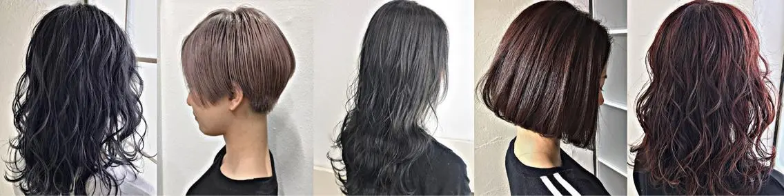 ミディアム カラー ヘアアレンジ カット ヘアカラー トリートメント GiseL天神カラー 髪質改善/ブリーチのヘアスタイル