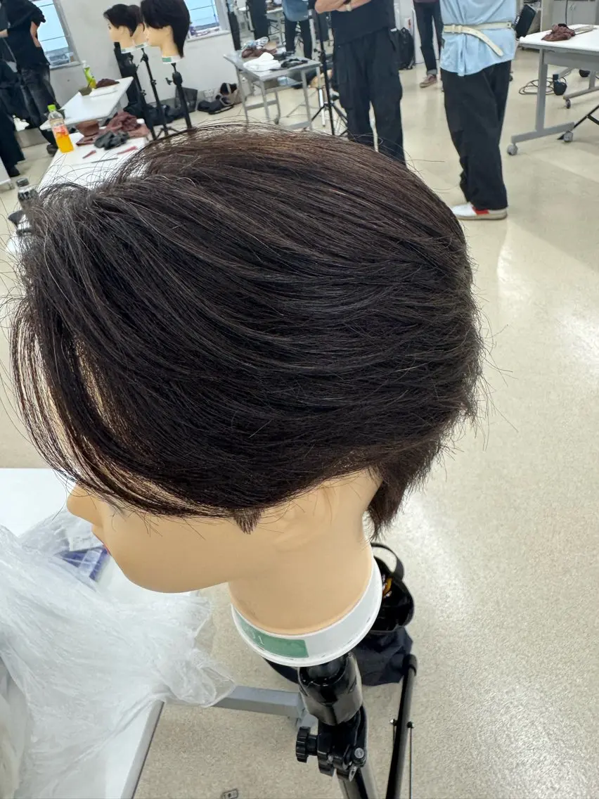 メンズ カット 縮毛矯正 はるひ☺︎ 曲がる縮毛矯正のヘアスタイル