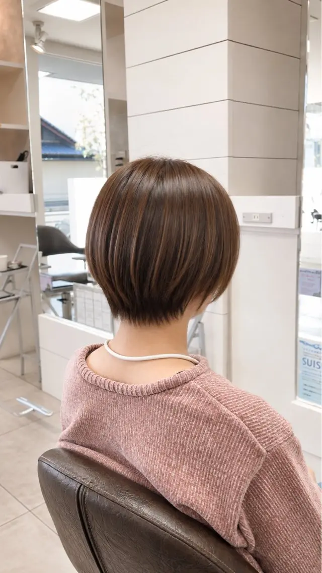 ショート カラー カット ヘアカラー 似合わせ/33歳 /店長   村上直也のヘアスタイル