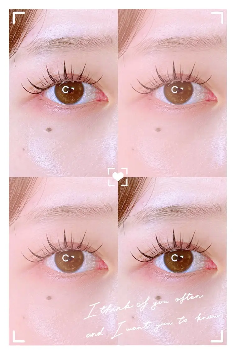 マツエク・マツパ mignon eye YUKINOのマツエク・マツパデザイン