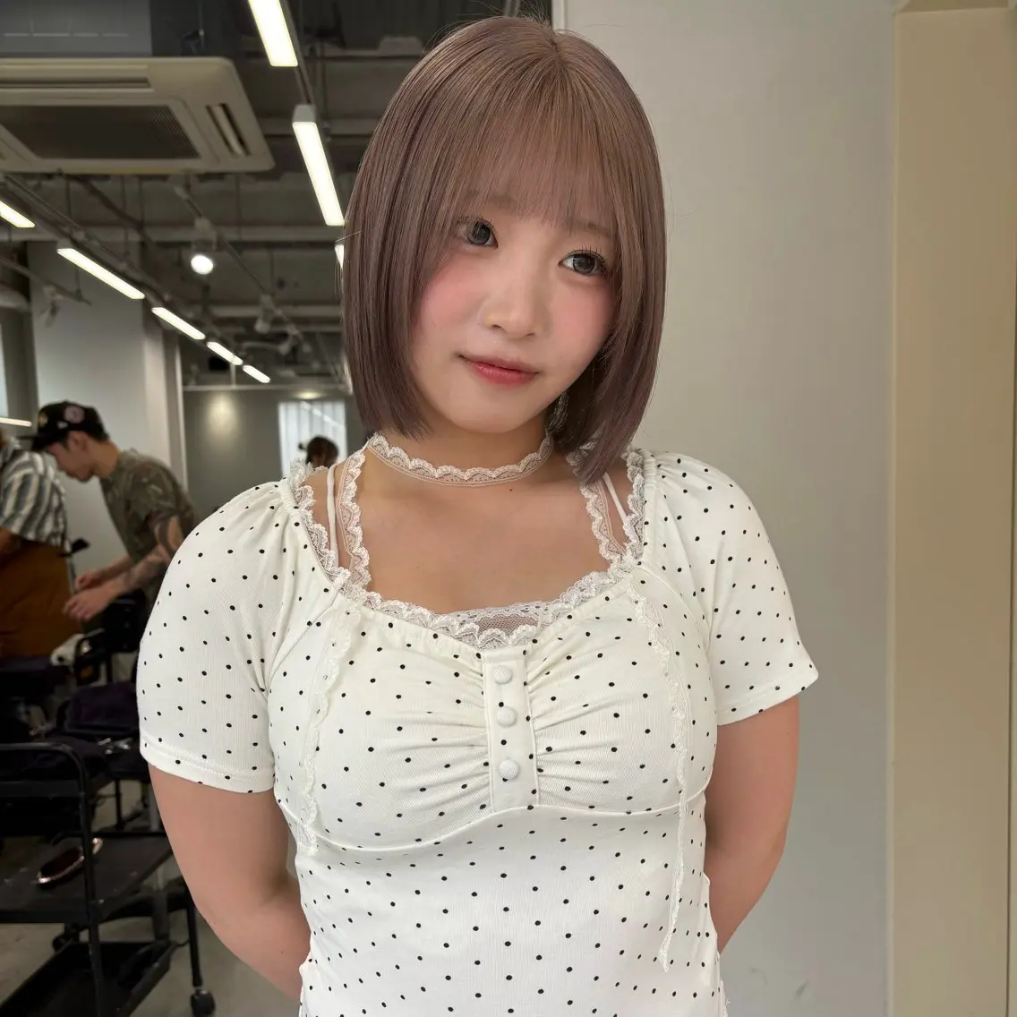 ショート カラー ヘアカラー トリートメント ハイトーン ayane💖のヘアスタイル