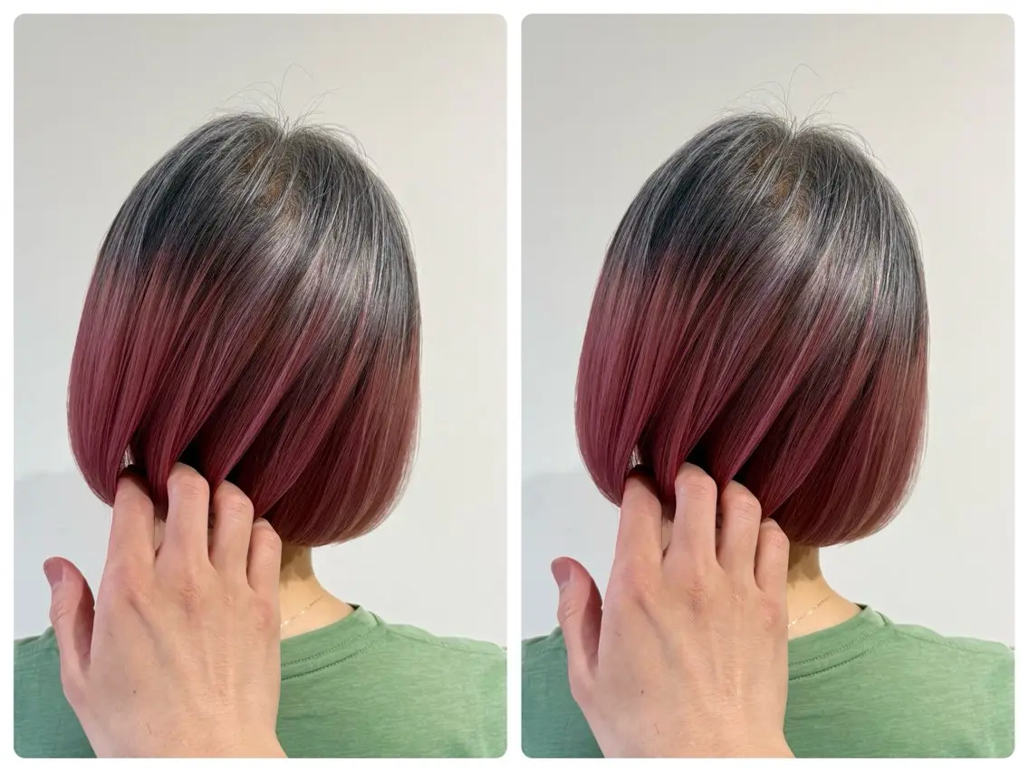 ショート カラー ショートボブ ブリーチ デザインカラー ハイライトカラー ボブ カット ヘアカラー 白髪ぼかし×ショート ハイライト×玉山直哉のヘアスタイル