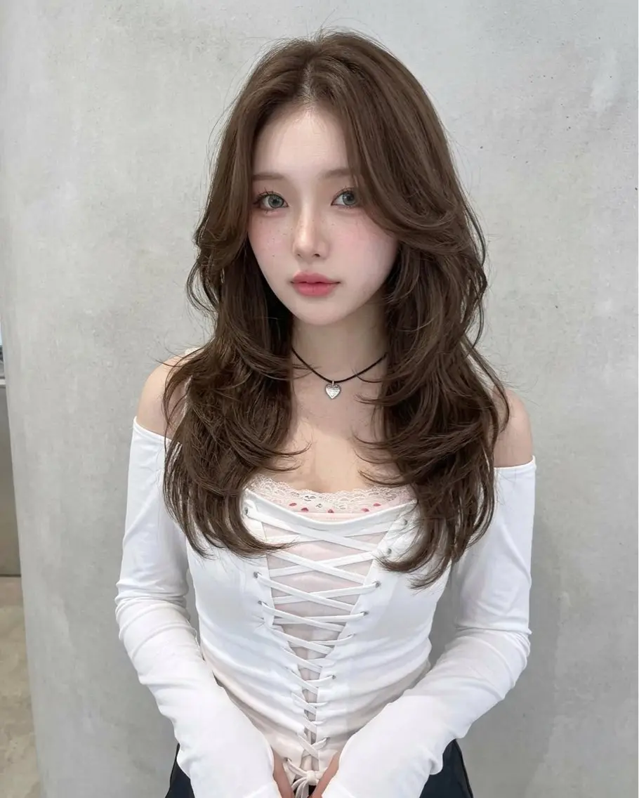 カラー 宝塚南口徒歩2分 ルイスのヘアスタイル