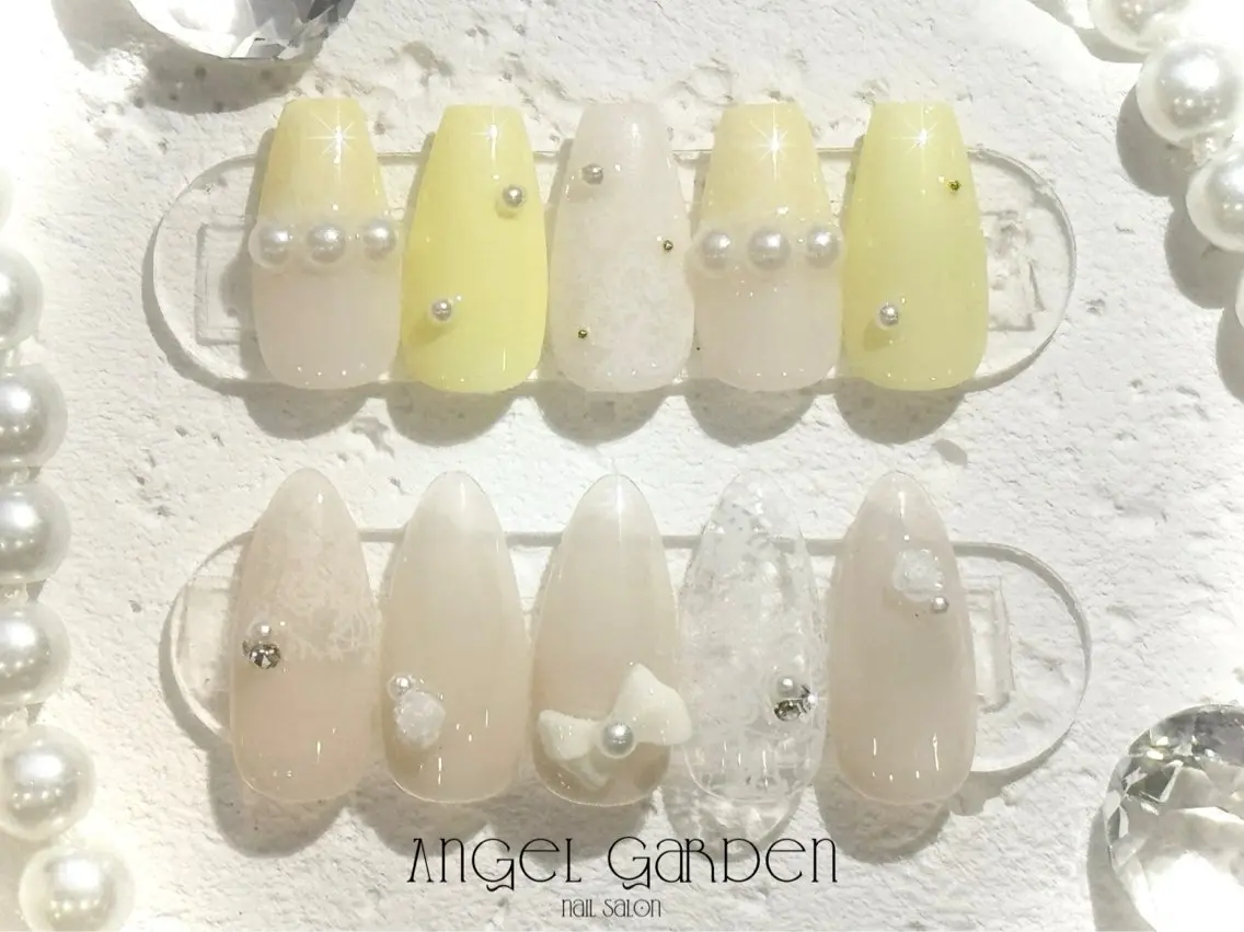 ネイル ハンドネイル Angel Garden 青山のネイルデザイン