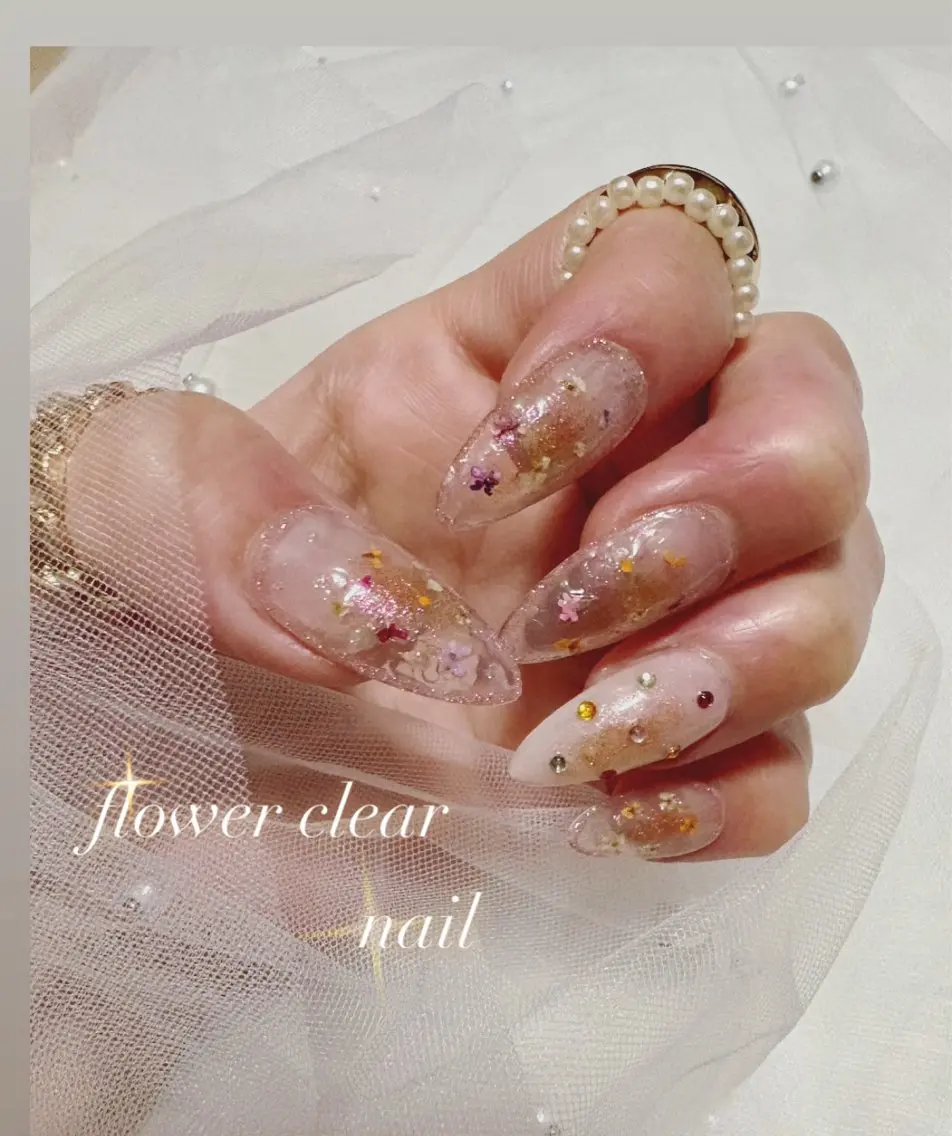 🎀オフあり 長さだし💅🏼ロングジェルチップeimy design♡の写真