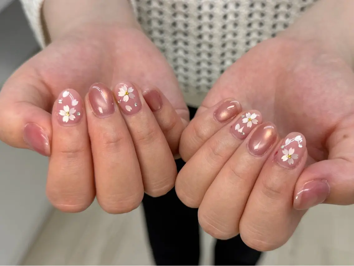 ネイル ハンドネイル ハンドケア OCEAN nail パラジェル　取扱い店のネイルデザイン