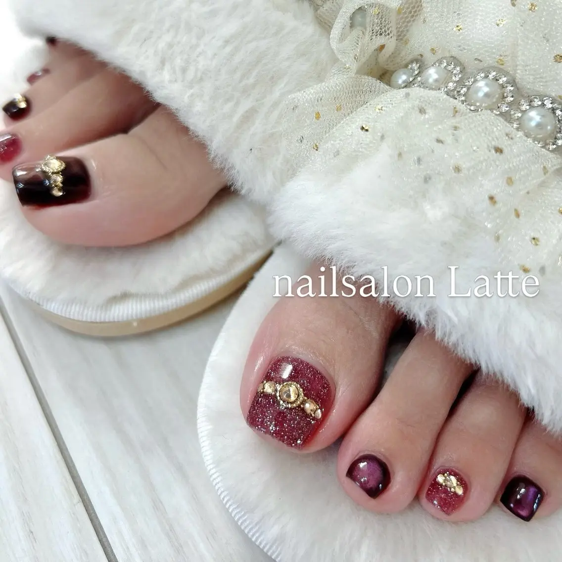 ネイル Nailsalon Latteのネイルデザイン