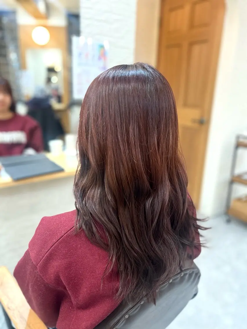 セミロング ヘアカラー SHIAN八王子店 🧸あずみ🧸のヘアスタイル