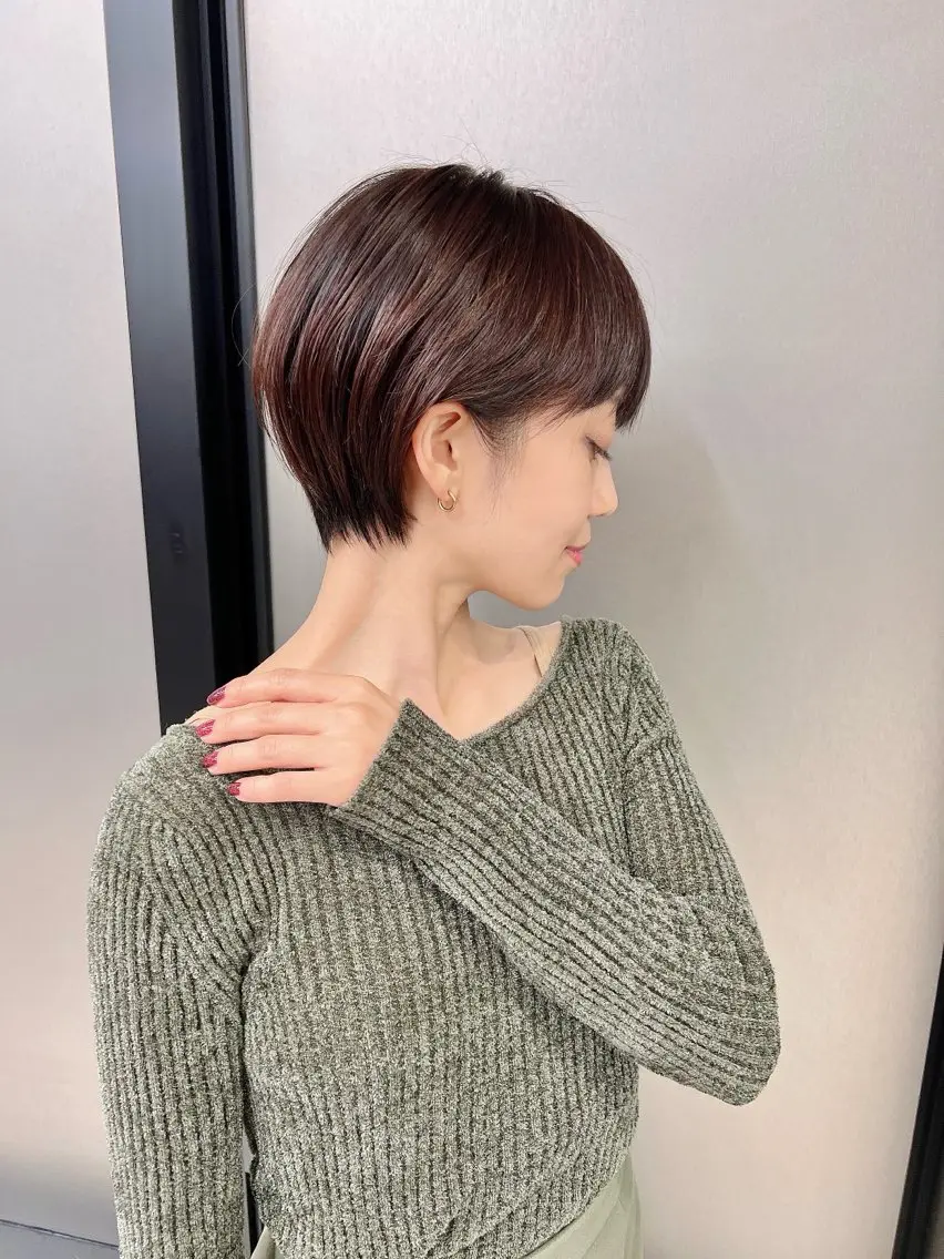 ショート カラー カット ヘアカラー 🧡ショートの達人 🧡SHOのヘアスタイル
