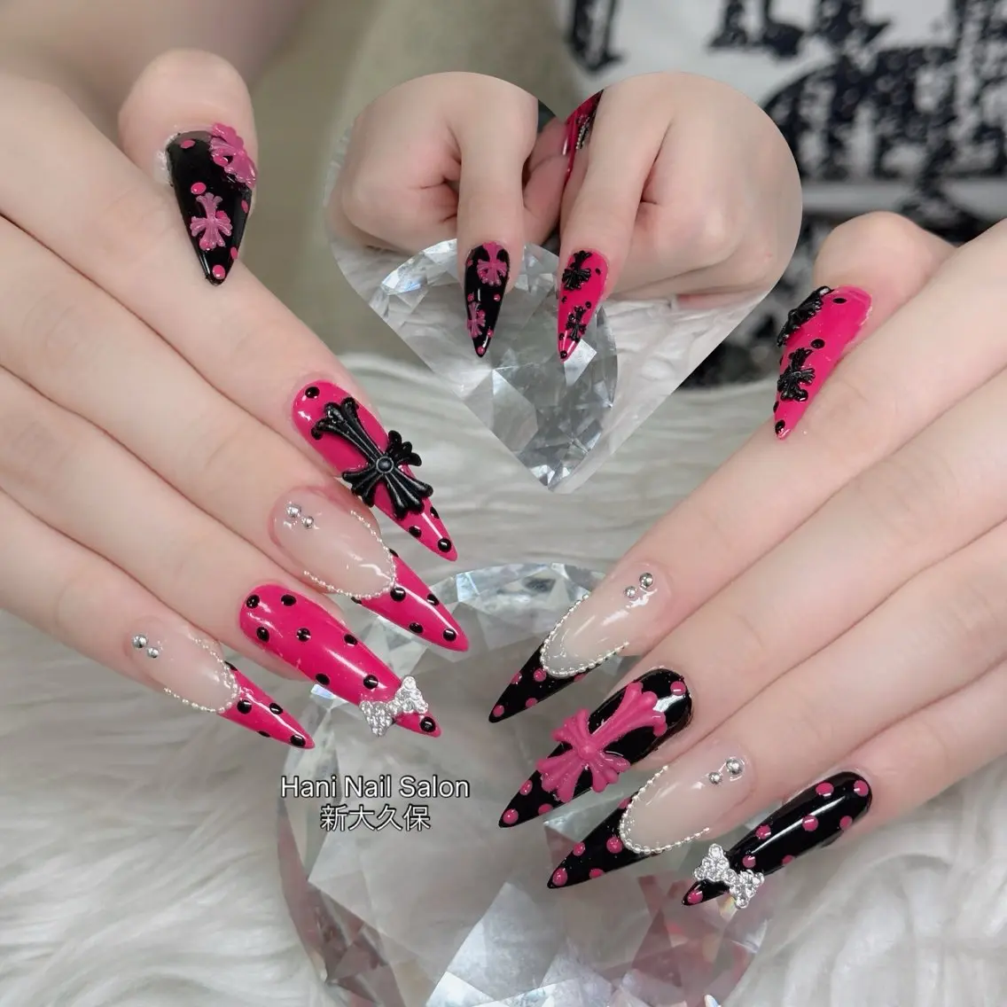 ネイル フットネイル フレンチネイル グラデーション 韓国ネイル ロングネイル ハンドネイル Hani Nail Salonのネイルデザイン