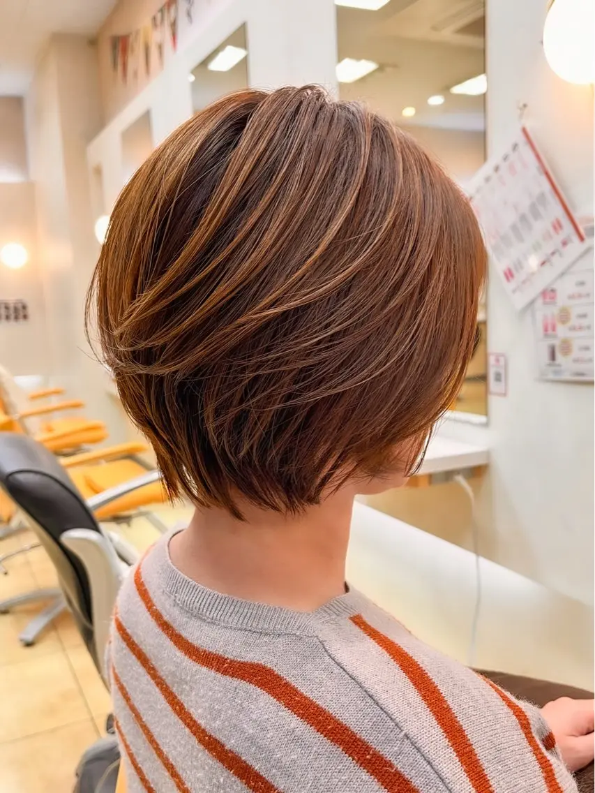 ショート限定カットモデル【炭酸シャンプーサービス🫧🧴】の写真