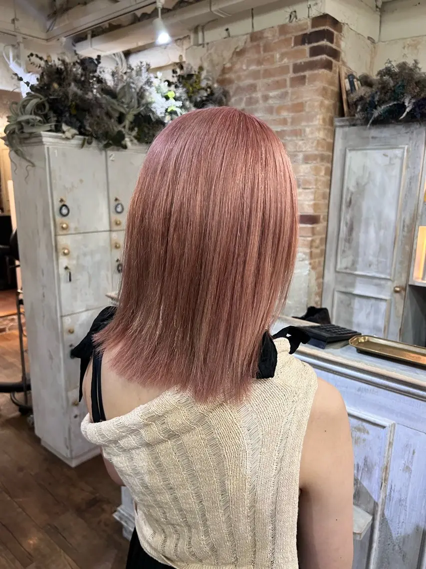 セミロング 🌼🌿 百瀬知未🌿🌼のヘアスタイル