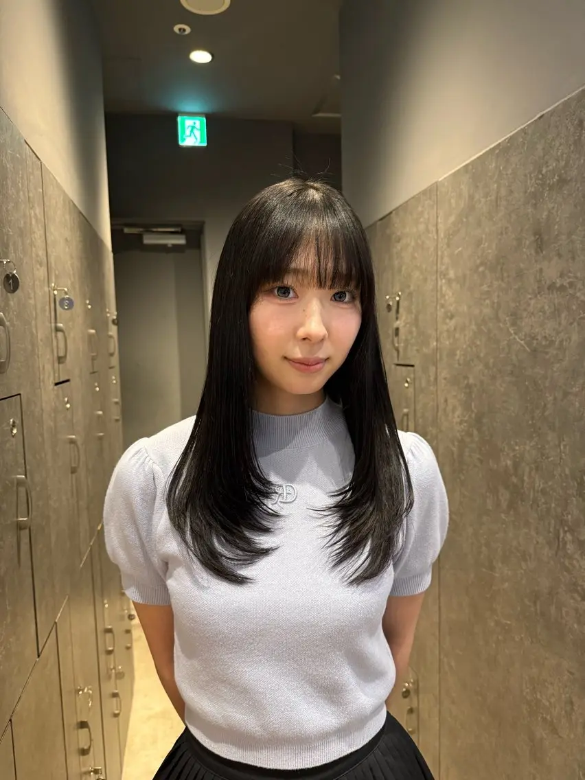 セミロング レイヤーカット ショート/レイヤー /いとけんのヘアスタイル