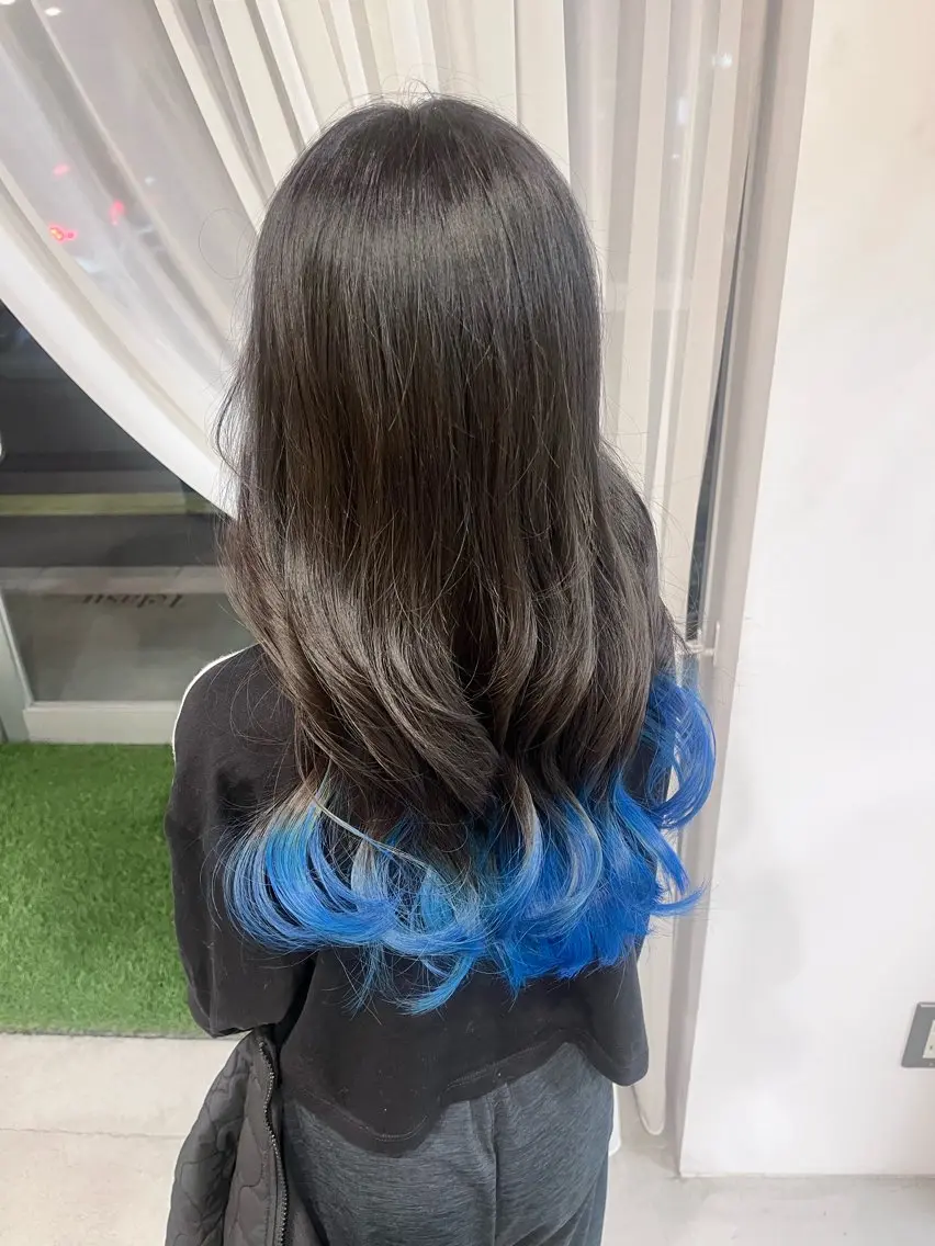 エンド・ルーツカラー(ブリーチ込み)🌈✨の写真