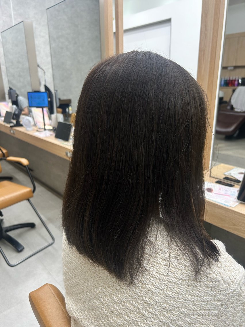 ミディアム ボブ・暖色カラー🌟 瑚十音のヘアスタイル