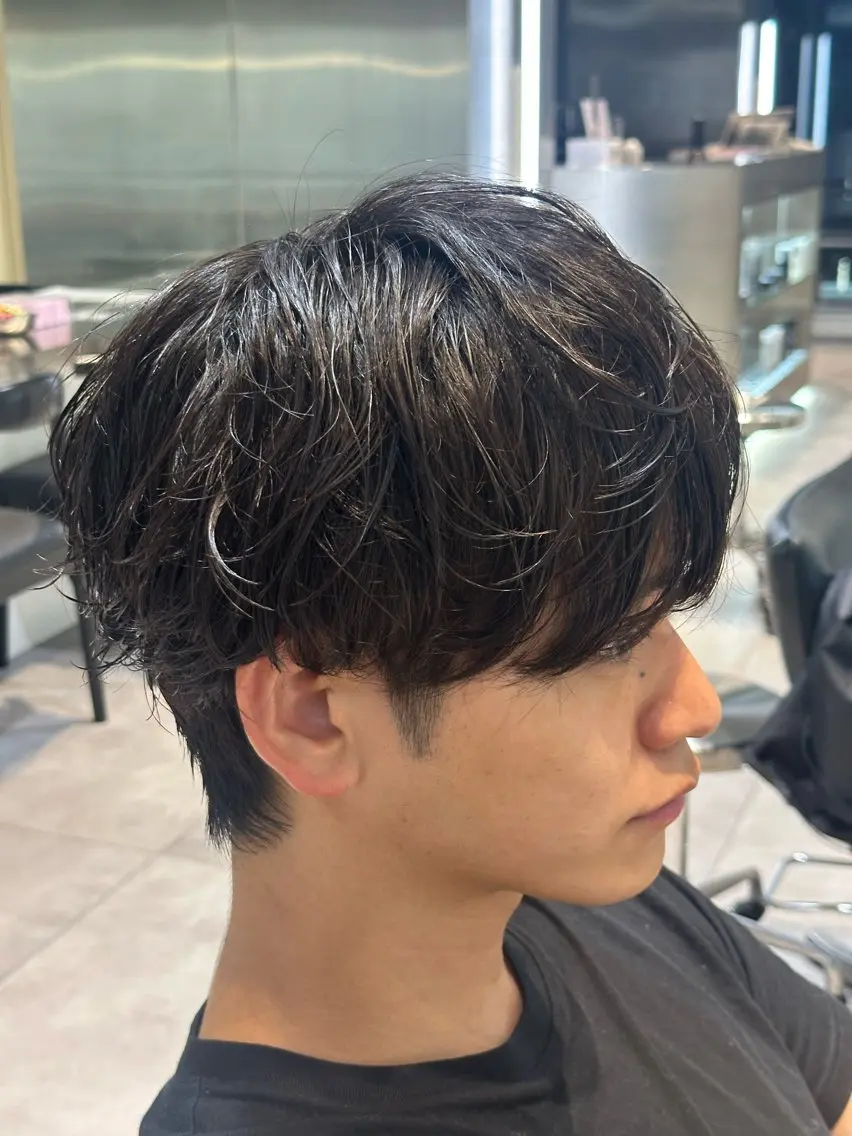 パーマ メンズ カット パーマ 【fifth】メンズ 特化!momokaのヘアスタイル