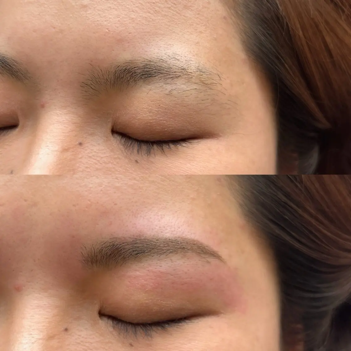 アイブロウワックス【美眉スタイリング♡】ワックス＋眉毛カット＋間引き＋仕上げメイク込の写真