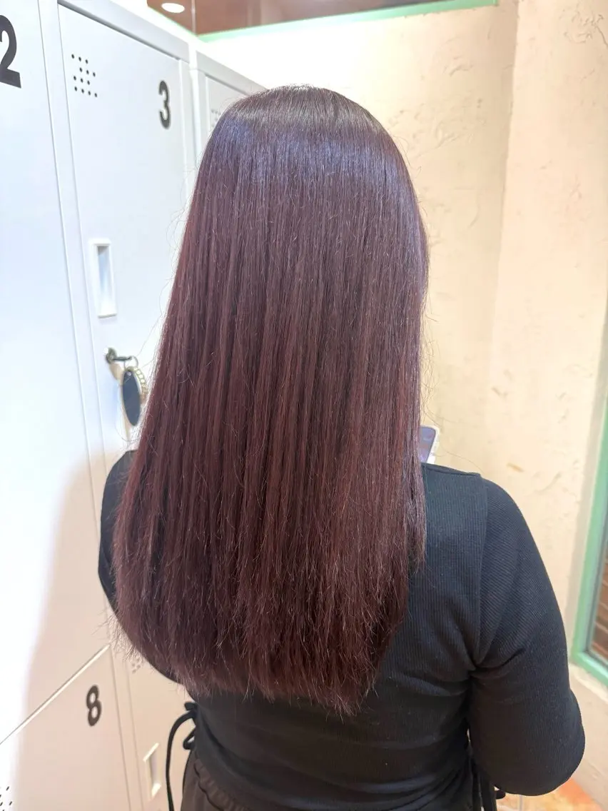 ロング カット ヘアカラー 北村 好のヘアスタイル
