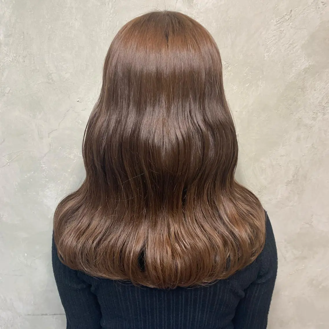 ロング チョコレートブラウン ヘアカラー 美髪✨髪質改善 &艶カラーmanaeのヘアスタイル