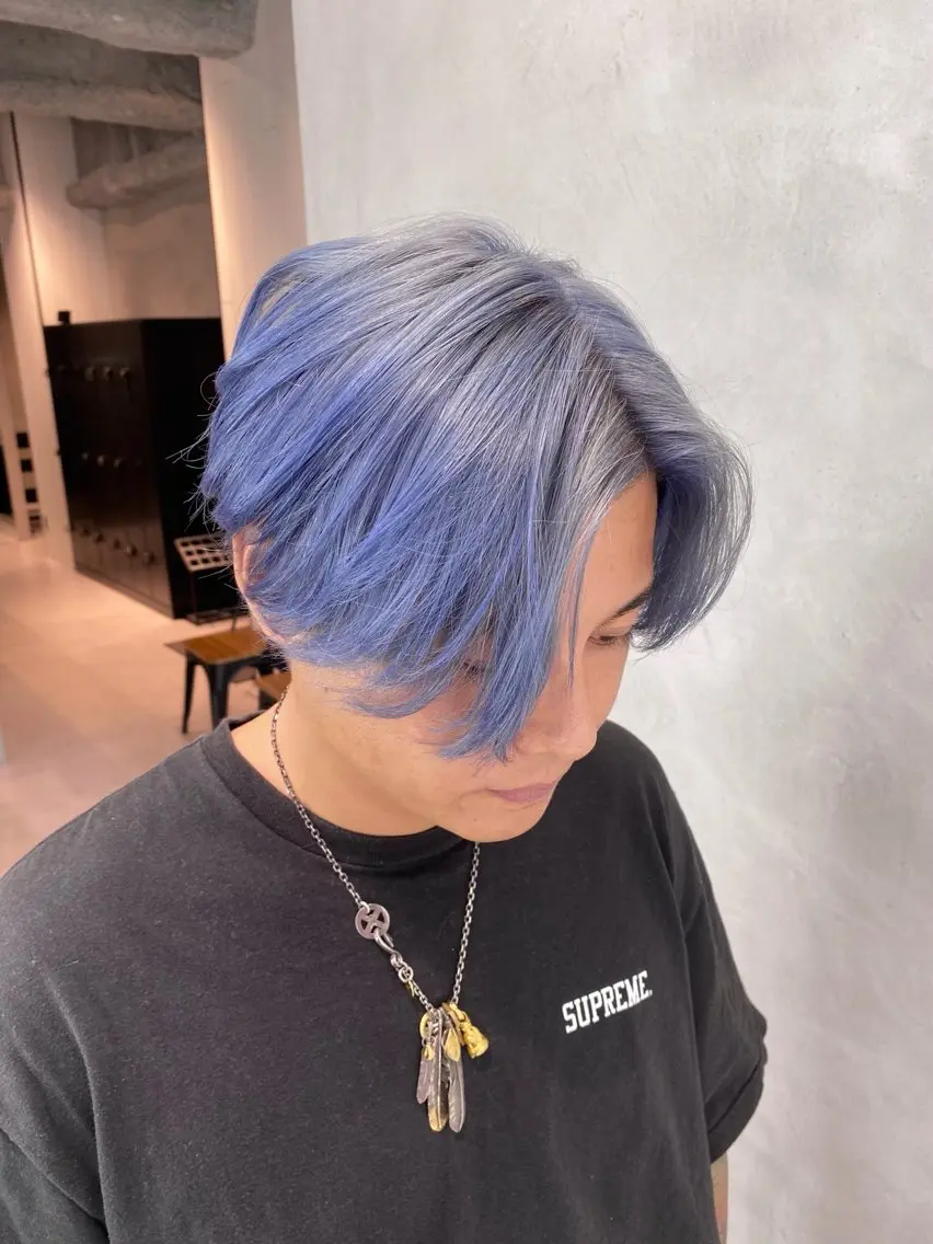 カラー メンズ wool TOKYO けいごのヘアスタイル