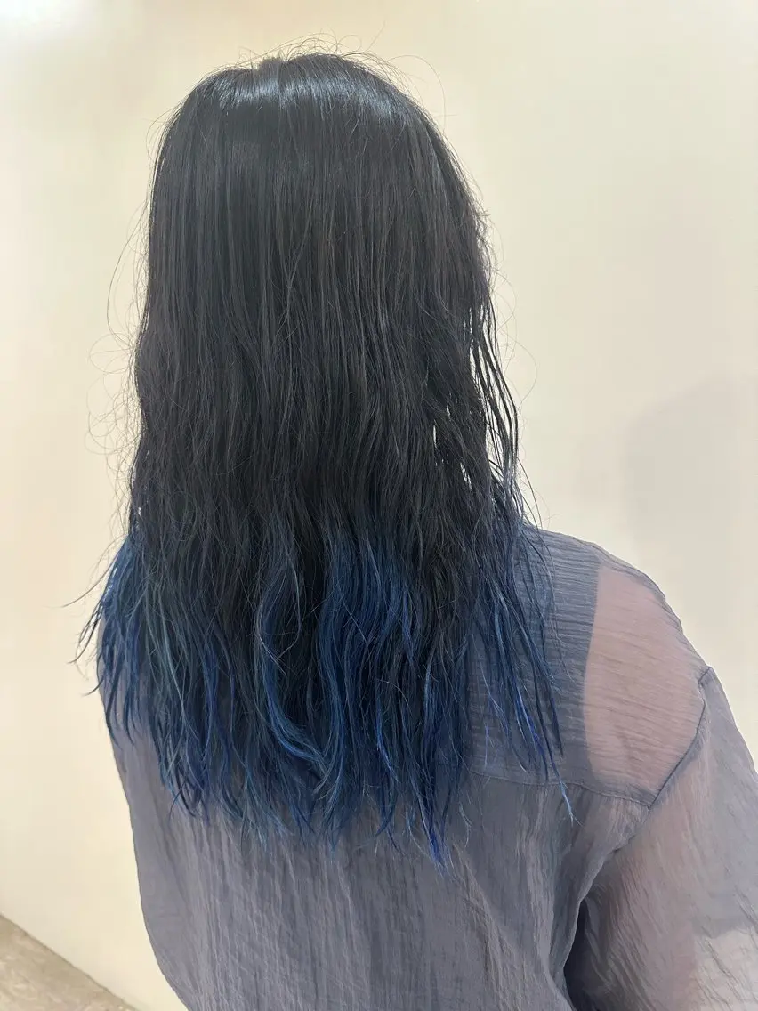 カラー ブリーチ デザインカラー ヘアカラー narumi .・*. NE/LOのヘアスタイル