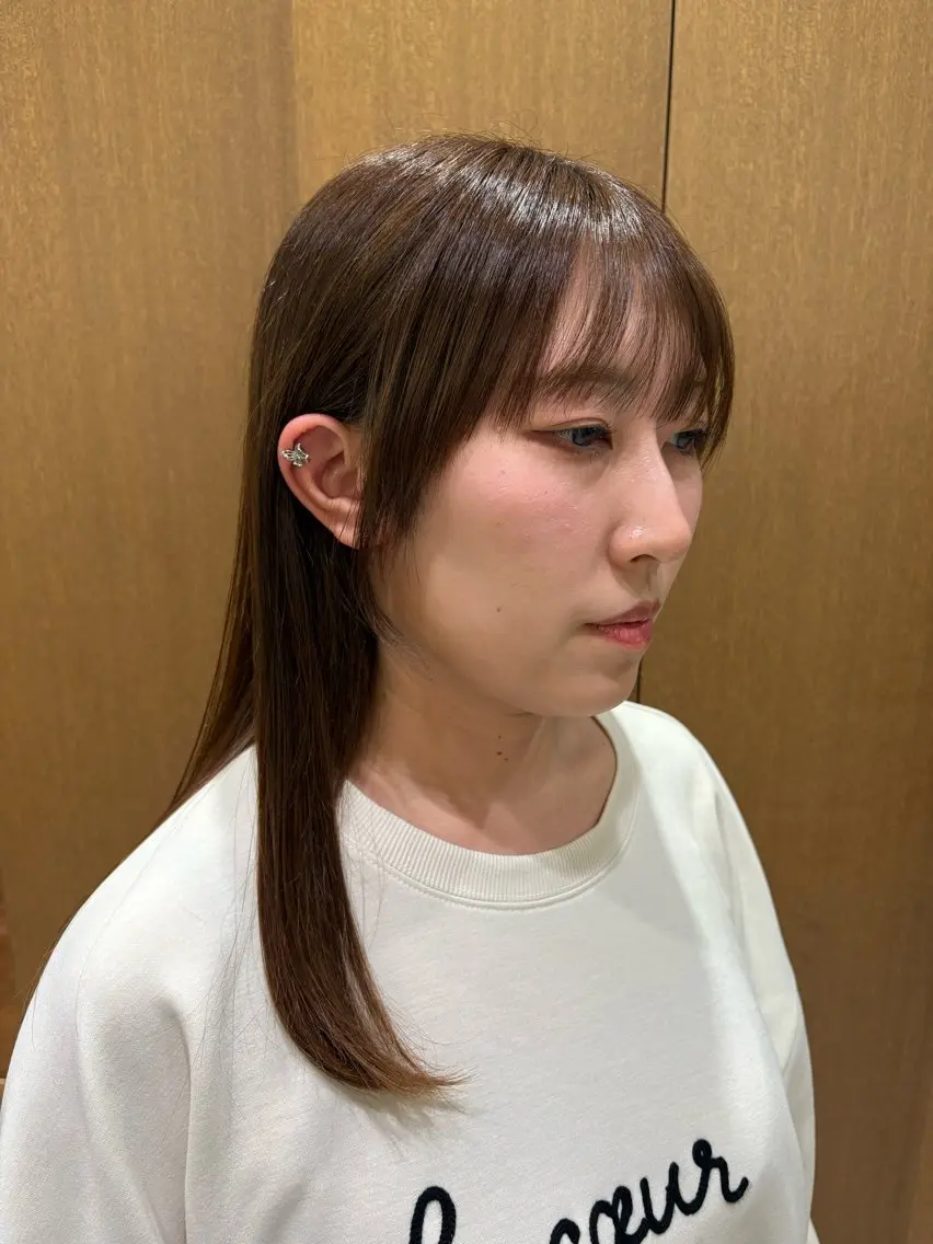 ロング 寺本 心のヘアスタイル