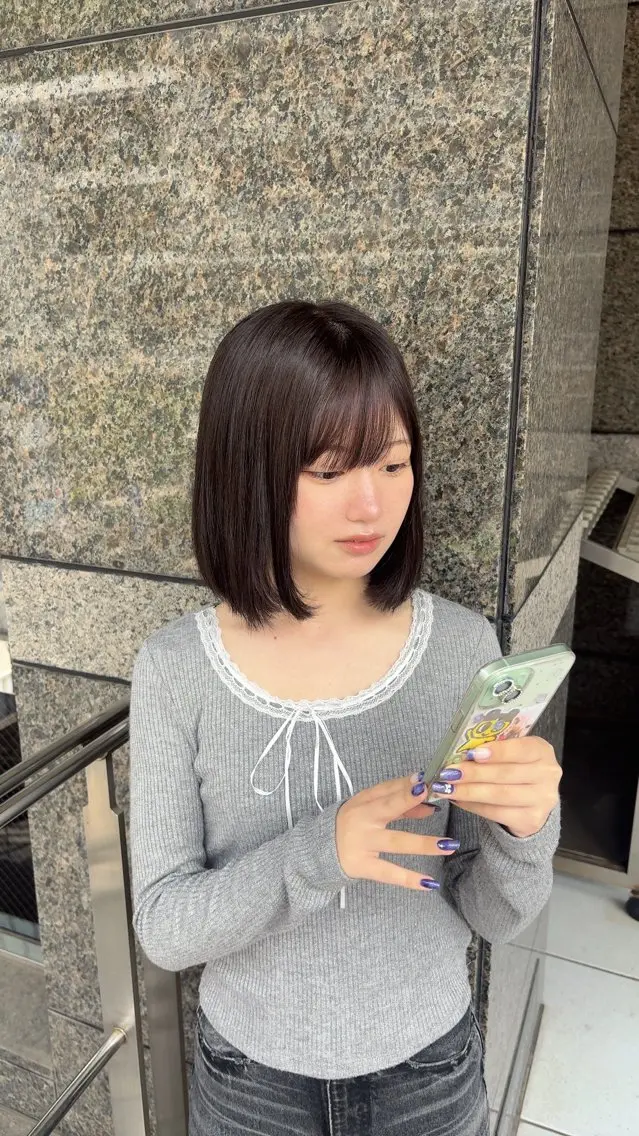 ショート hitomi ♡ 自由が丘アシスタントのヘアスタイル