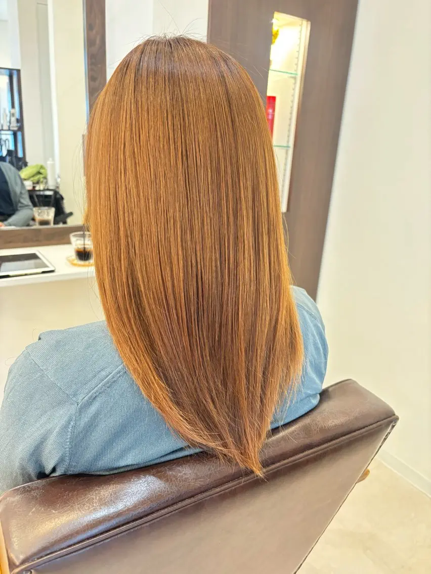 カラー ヘアカラー 山本 詩織のヘアスタイル