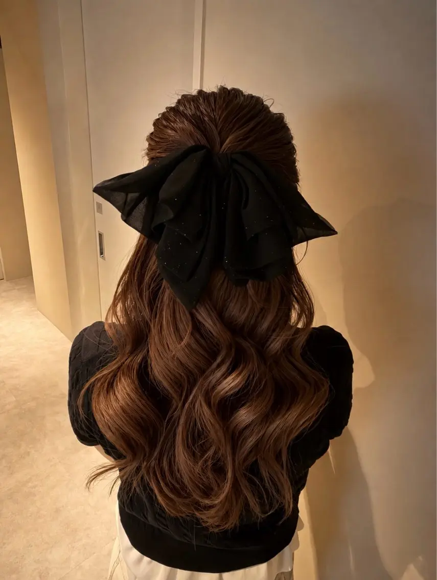 ロング ヘアアレンジ ヘアセット liberta_ Michiのヘアスタイル
