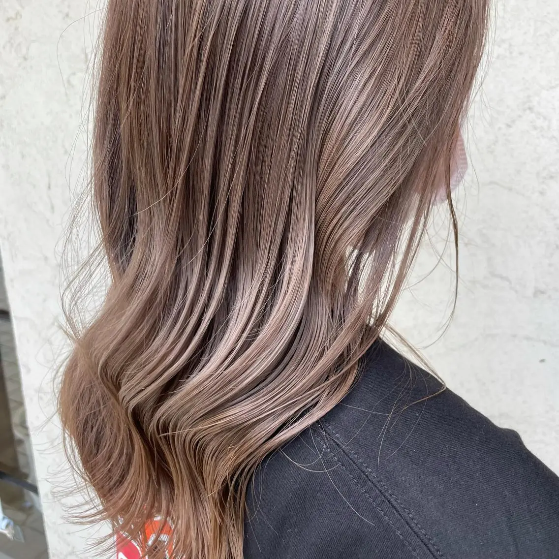 ミディアム カット ヘアカラー トリートメント しもかわ かほのヘアスタイル