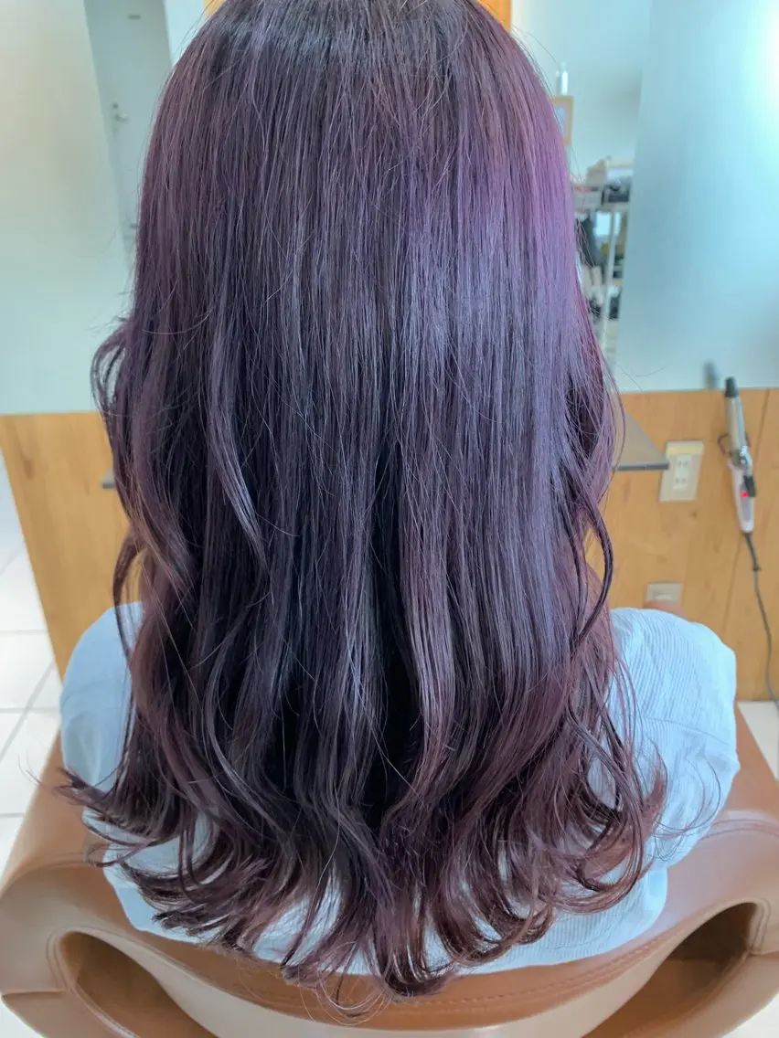 ミディアム MORISAKI ✂︎縮毛矯正のヘアスタイル