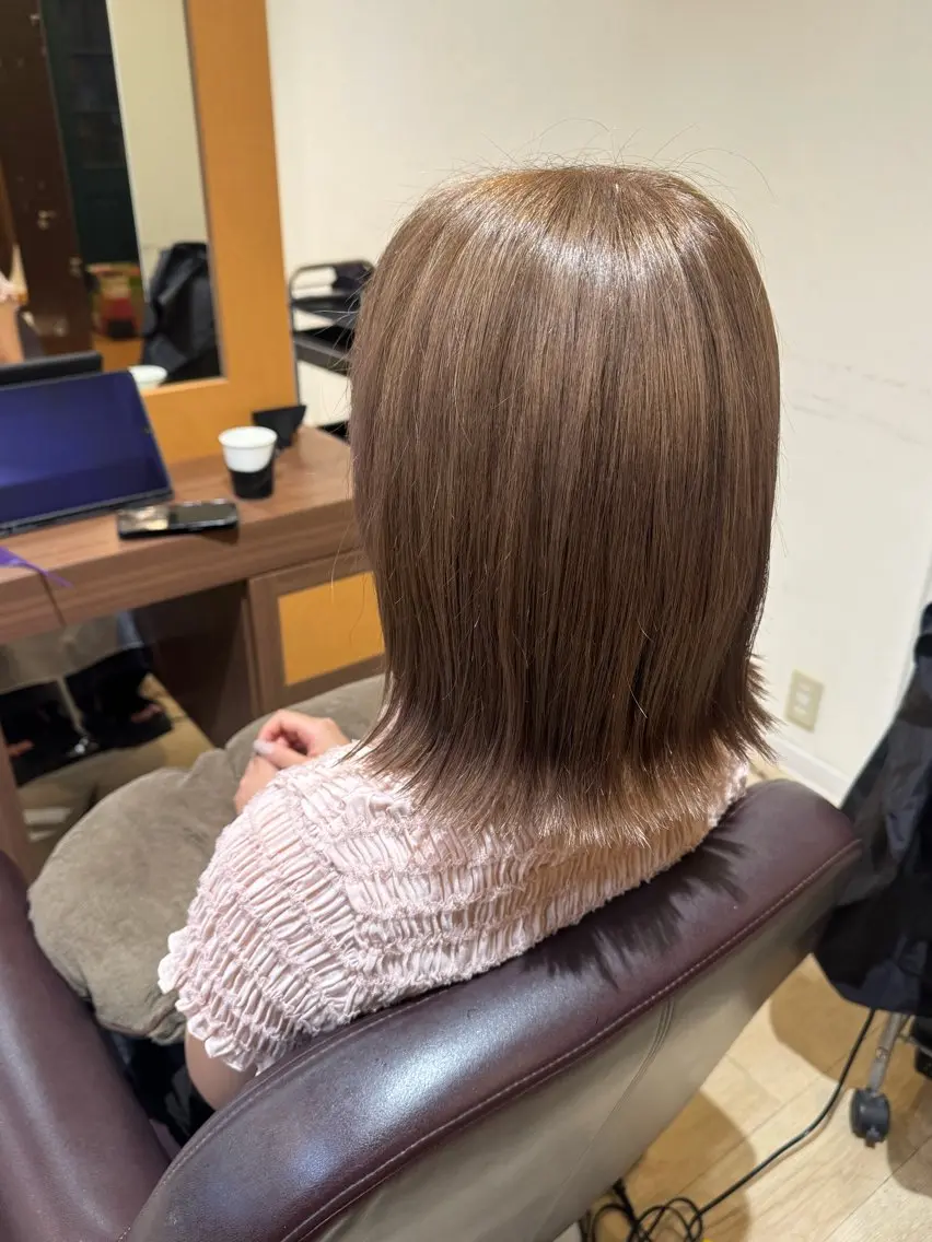 カラー ヘアカラー orque _mahoのヘアスタイル