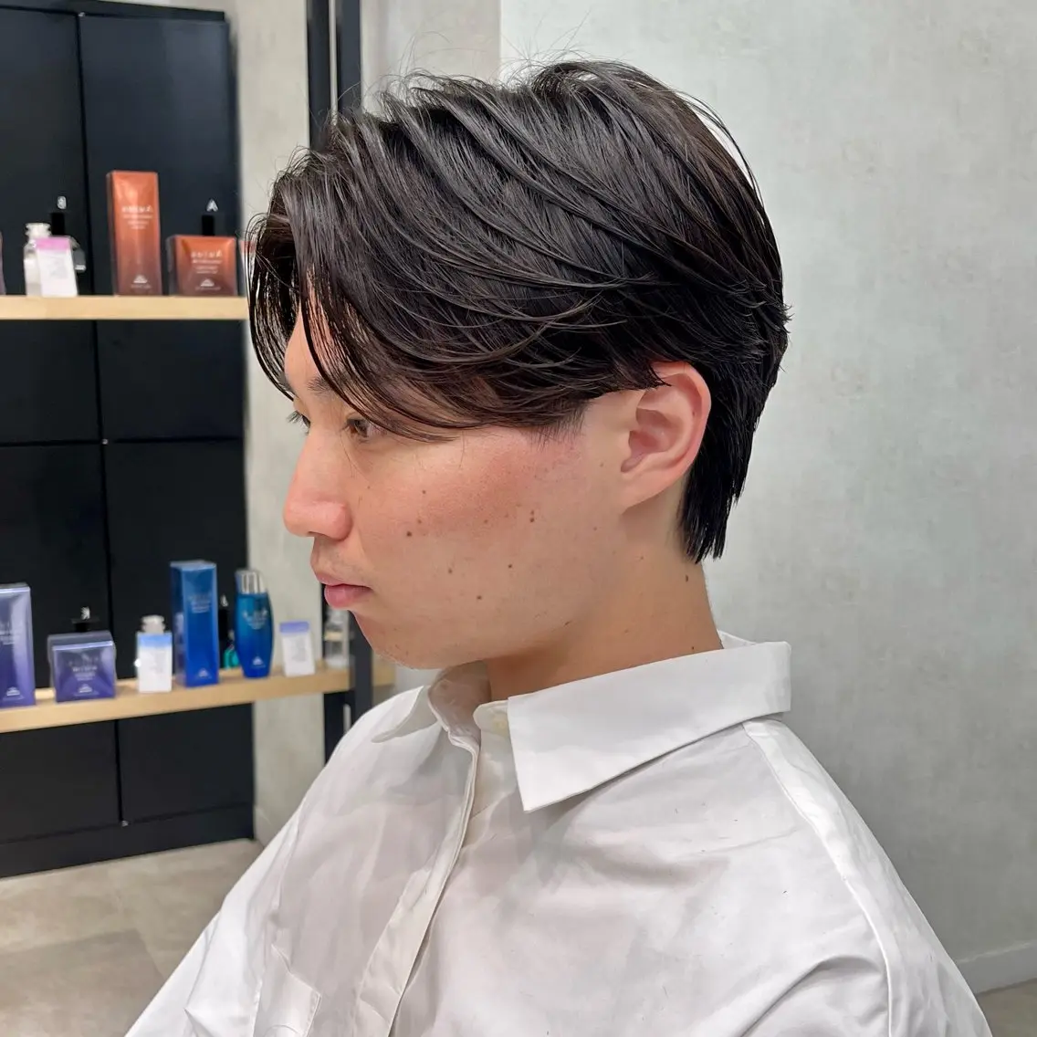 パーマ 髪質改善 ニュアンスパーマ ストレートパーマ カット パーマ メンズ特化 タメイシのヘアスタイル