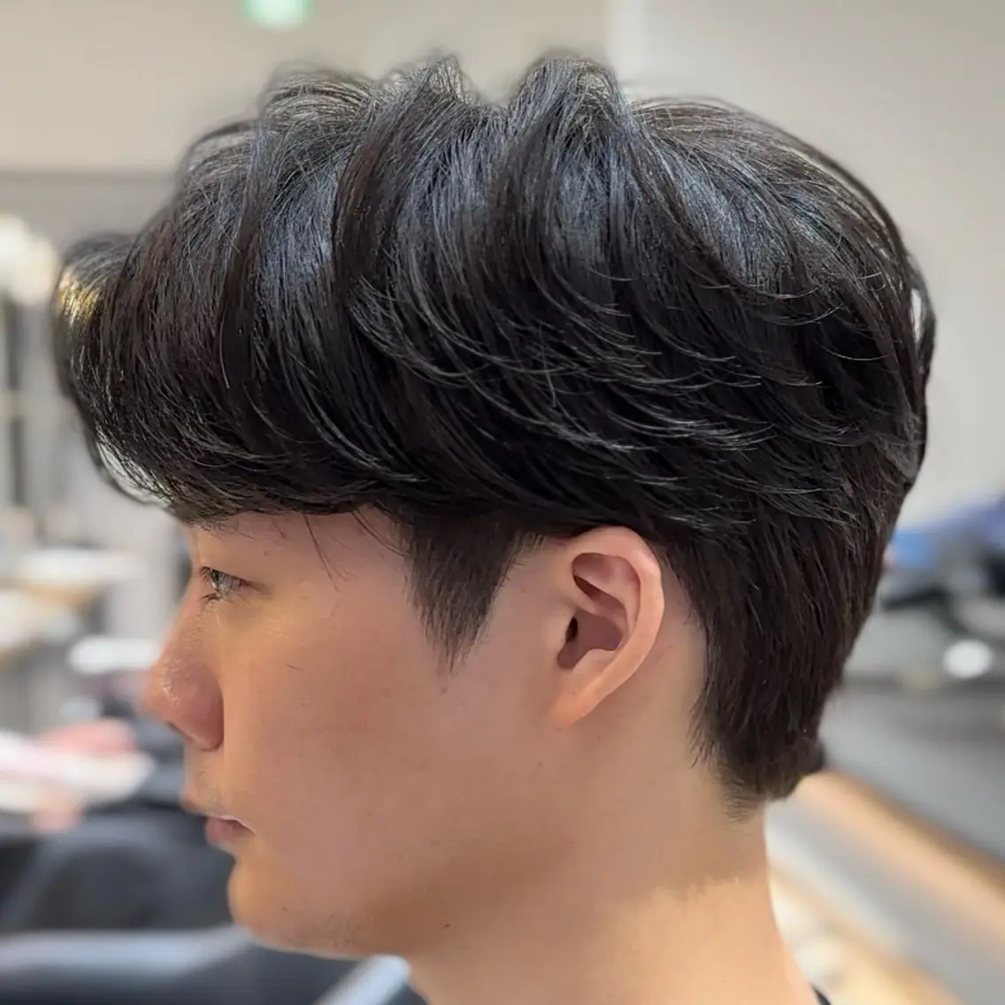 パーマ メンズ カルマパーマ メンズパーマ 片岡 開人のヘアスタイル