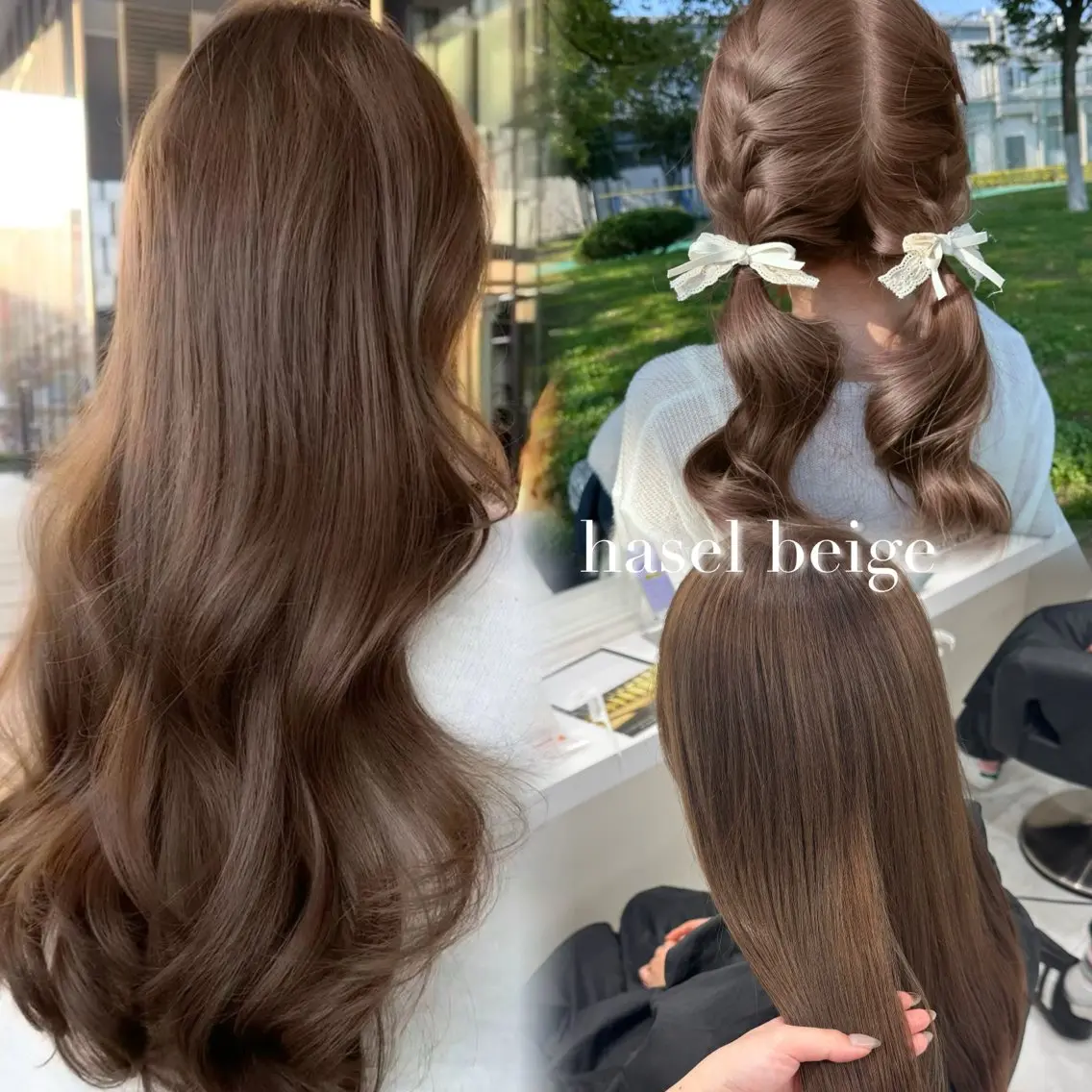 ロング カラー ヘアカラー 🎀淡色ガーリー🧁 透明感♡Nanamiのヘアスタイル